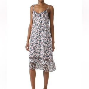 Rag & Bone Ilona 100% Silk Floral Slip Dress size S